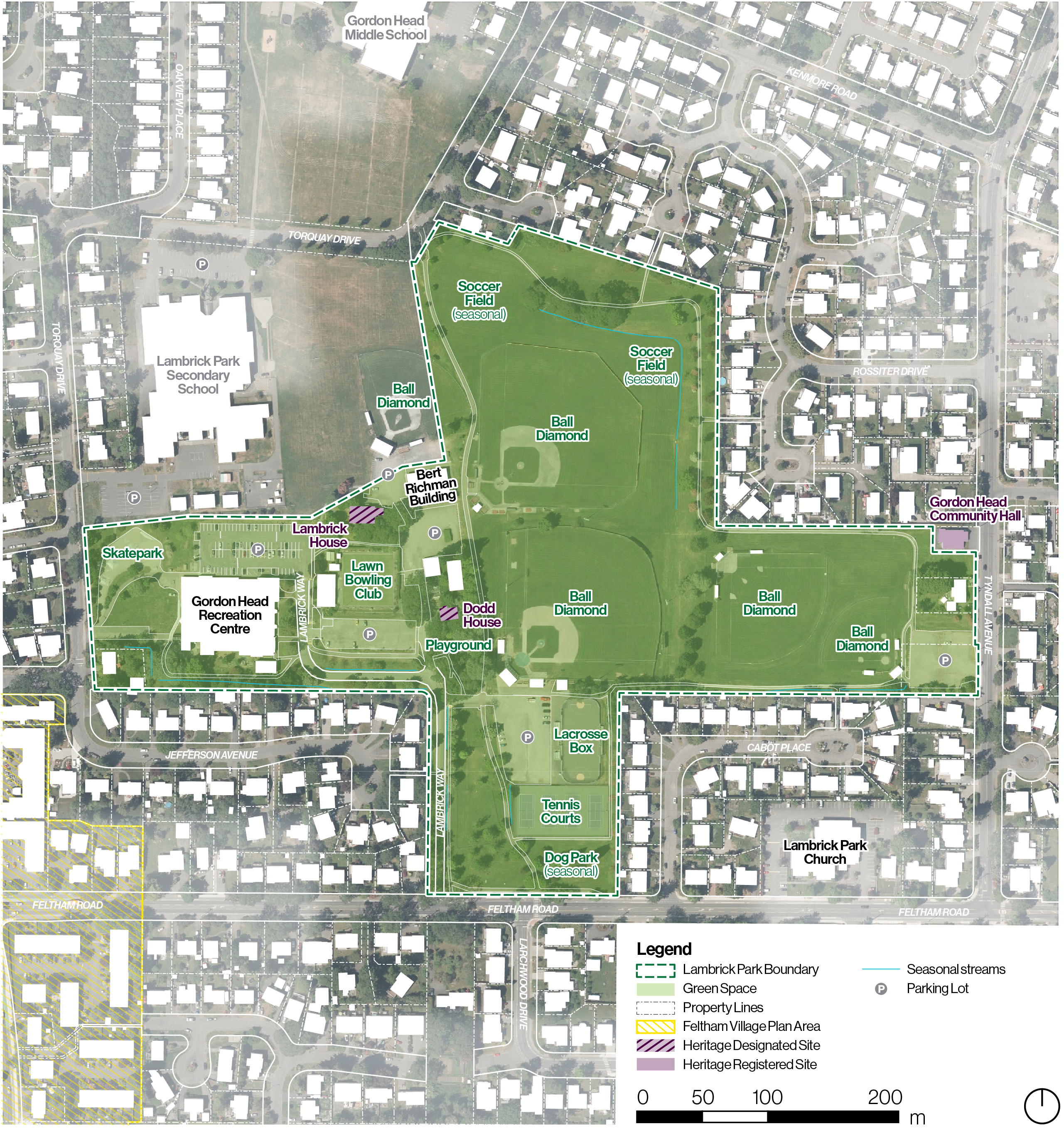 Lambrick Park Campus base map